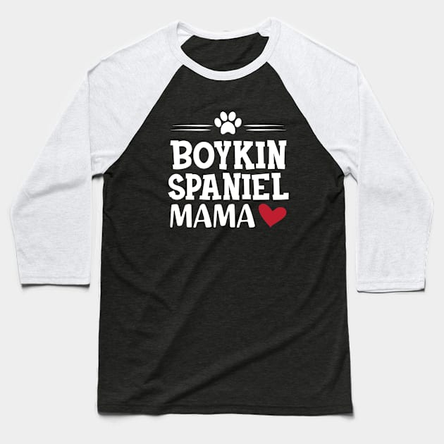 Boykin spaniel mama Baseball T-Shirt by KC Happy Shop